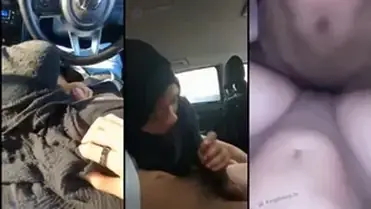 Sensasi Perhatian Ukhti Hasna Di Mobil