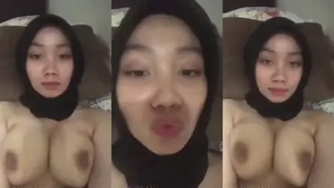 Ukhti Kirana Hijab Cantik Pasrah Di Kasur